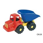 Jucarii, Copii si Bebe - Jucarii si jocuri - Vehicule si jucarii cu telecomanda - Utilaje constructie de jucarie - Basculanta 28 cm Little Worker - Infinity.ro