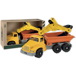 Jucarii, Copii si Bebe - Jucarii si jocuri - Vehicule si jucarii cu telecomanda - Utilaje constructie de jucarie - Excavator gigant cu basculanta - Infinity.ro