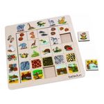 Jucarii, Copii si Bebe - Jucarii si jocuri - Jucarii bebelusi - Jucarii de sortat - Asociere si sortare Savana - Beleduc - Infinity.ro