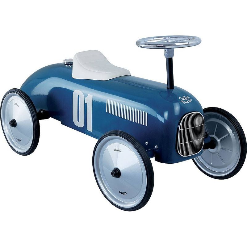 Jucarii, Copii si Bebe - Jucarii si jocuri - Vehicule si jucarii cu telecomanda - Masinute - Masina din metal pentru copii - Bleu Vintage - Infinity.ro