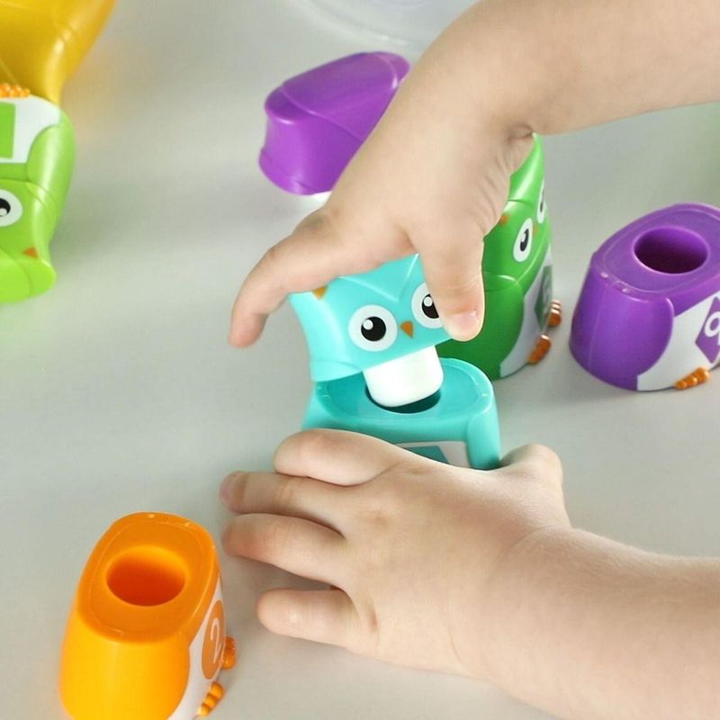 Jucarii, Copii si Bebe - Jucarii si jocuri - Jucarii & jocuri educative - Jocuri si jucarii educative - Bufnite cu cifre si forme - Infinity.ro