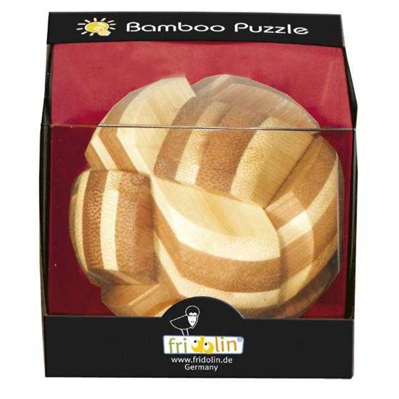 Jucarii, Copii si Bebe - Jucarii si jocuri - Jucarii & jocuri educative - Jocuri de memorie si inteligenta - Joc logic IQ din lemn bambus Ball - Infinity.ro