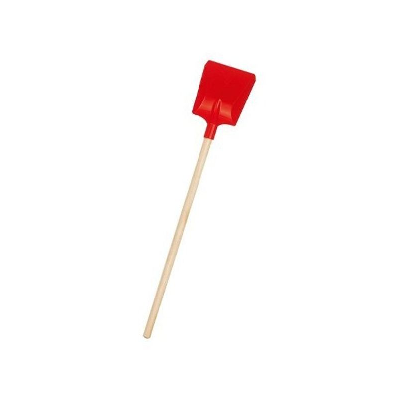 Jucarii, Copii si Bebe - Jucarii si jocuri - Jucarii de exterior - Jucarii pentru plaja si nisip - Lopata cu coada din lemn 76 cm Androni Giocattoli - Infinity.ro
