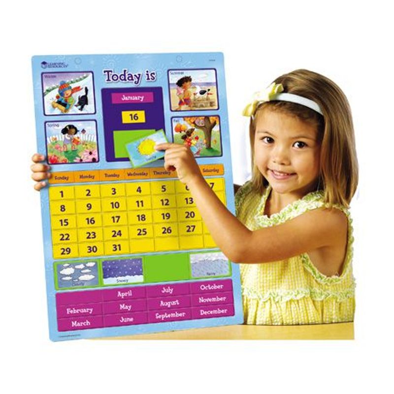 Jucarii, Copii si Bebe - Jucarii si jocuri - Jucarii & jocuri educative - Jocuri si jucarii educative - Calendar magnetic cu ghid de activitati - Infinity.ro