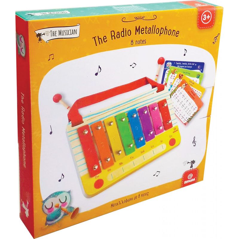 TV, Audio-Video si Foto - Instrumente muzicale - Accesorii instrumente muzicale - Metalofon radio - Xilofon 8 note - Infinity.ro