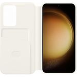 Laptop, Telefoane si Tablete - Telefoane mobile si accesorii - Accesorii Telefoane - Huse telefoane - Husa de protectie Samsung pentru Galaxy S23, Smart View Wallet Case, Crem - Infinity.ro