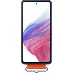Laptop, Telefoane si Tablete - Telefoane mobile si accesorii - Accesorii Telefoane - Huse telefoane - Husa Protectie Spate Samsung Silicone Cover cu Strap pentru Samsung Galaxy A53 5G, EF-GA536TNEGWW - Albastru inchis - Infinity.ro
