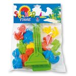 Jucarii, Copii si Bebe - Jucarii si jocuri - Jucarii de exterior - Jucarii pentru plaja si nisip - Set 10 forme pentru nisip Androni Giocattoli - Infinity.ro