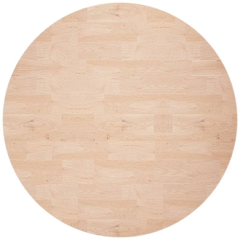 Casa si Gradina - Mobilier - Feronerie si accesorii mobila - Blat de masa rotund, Ø70x2,5 cm, lemn masiv stejar netratat - Infinity.ro