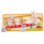 Jucarii, Copii si Bebe - Jucarii si jocuri - Jucarii & jocuri educative - Jocuri si jucarii educative - Joc de asociere Animale si hrana - Infinity.ro