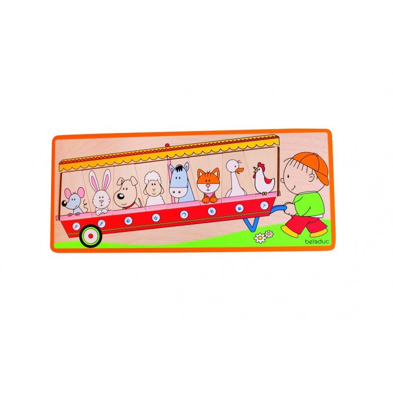 Jucarii, Copii si Bebe - Jucarii si jocuri - Jucarii & jocuri educative - Jocuri si jucarii educative - Joc de asociere Animale si hrana - Infinity.ro