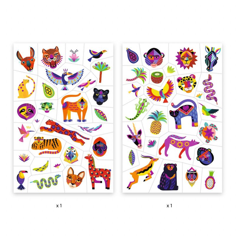 Carti si Birotica - Carti - Carti pentru copii - Activitati extracurriculare - Tatuaje Djeco Frumusete salbatica - Infinity.ro