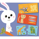 Jucarii, Copii si Bebe - Jucarii si jocuri - Jocuri si puzzle - Puzzle - Puzzle duo La masa - Infinity.ro