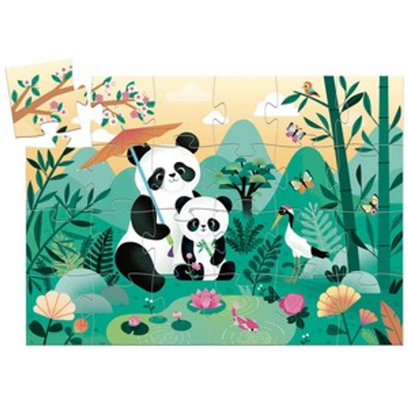 Jucarii, Copii si Bebe - Jucarii si jocuri - Jocuri si puzzle - Puzzle - Puzzle Djeco, Panda Leo - Infinity.ro