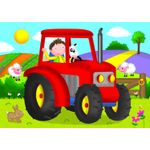 Jucarii, Copii si Bebe - Jucarii si jocuri - Jocuri si puzzle - Puzzle - Set 4 puzzle-uri Vehicule - 12 piese - Infinity.ro