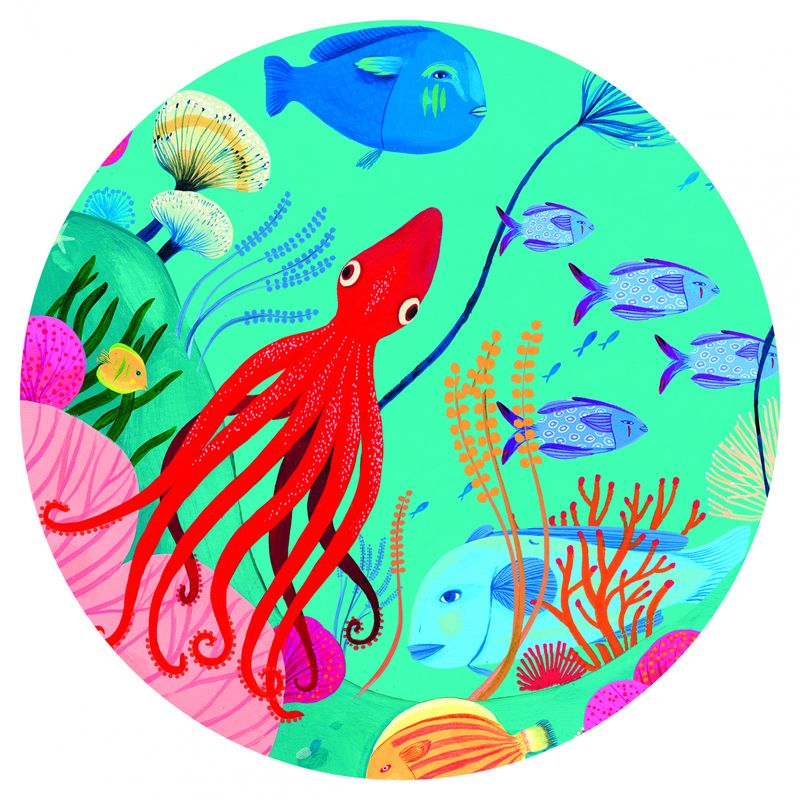 Jucarii, Copii si Bebe - Jucarii si jocuri - Jocuri si puzzle - Puzzle - Puzzle observatie Djeco, Acvatic - Infinity.ro