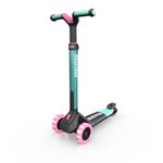 Sport si Outdoor - Role, trotinete si skateboard - Trotinete copii - Trotineta BERG Nexo Mint Pliabila cu Lumini - Infinity.ro