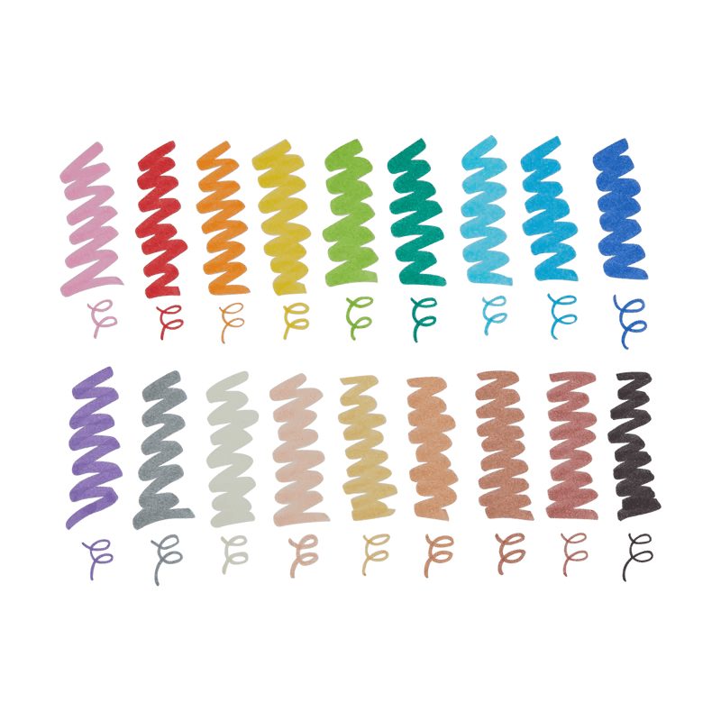 Carti si Birotica - Birotica - Instrumente de scris - Markere si carioci - Carioci lavabile Color Together - Set de 18 - Infinity.ro