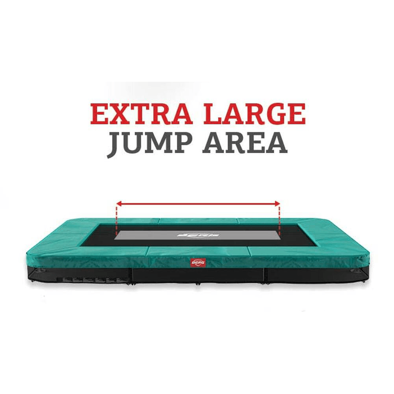 Jucarii, Copii si Bebe - Jucarii si jocuri - Jucarii de exterior - Trambuline copii - Trambulina Berg Ultim Favorit regular cu plasa Comfort 280x190 - Infinity.ro