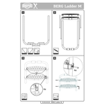Jucarii, Copii si Bebe - Jucarii si jocuri - Jucarii de exterior - Trambuline copii - Scara forma M pentru trambulina - Infinity.ro