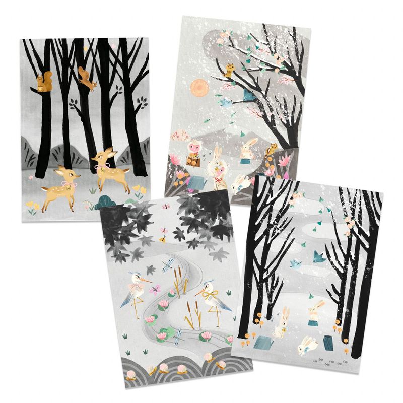 Jucarii, Copii si Bebe - Jucarii si jocuri - Jucarii & jocuri educative - Seturi de artizanat - Atelier creativ Ultima ninsoare, Djeco - Infinity.ro