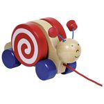 Jucarii, Copii si Bebe - Jucarii si jocuri - Jucarii bebelusi - Jucarii de tras/impins - Jucarie de tras Melcul Wanjah - Infinity.ro