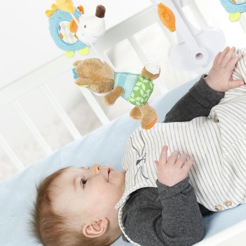 Jucarii, Copii si Bebe - Jucarii si jocuri - Jucarii bebelusi - Jucarii pentru carucioare si patut - Carusel muzical mobil - Prietenii somnorosi - Infinity.ro