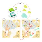 Jucarii, Copii si Bebe - Jucarii si jocuri - Jucarii & jocuri educative - Jucarii interactive - Joc creativ cu stampile Djeco, Animale din padure - Infinity.ro