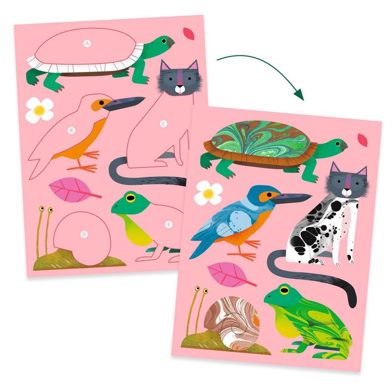 Jucarii, Copii si Bebe - Jucarii si jocuri - Jucarii & jocuri educative - Seturi de artizanat - Atelier de pictat magic Djeco - Infinity.ro