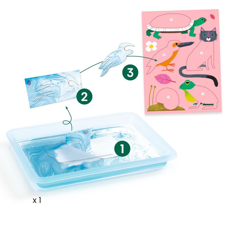 Jucarii, Copii si Bebe - Jucarii si jocuri - Jucarii & jocuri educative - Seturi de artizanat - Atelier de pictat magic Djeco - Infinity.ro