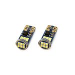 Auto si Moto - Electrice auto - Iluminare si semnalizare - Becuri auto - Set becuri auto cu LED CANBUS UltraBright compatibil T10e W5W 18 SMD Alb 12V/24V, destinat competitiilor auto sau off-road - Infinity.ro