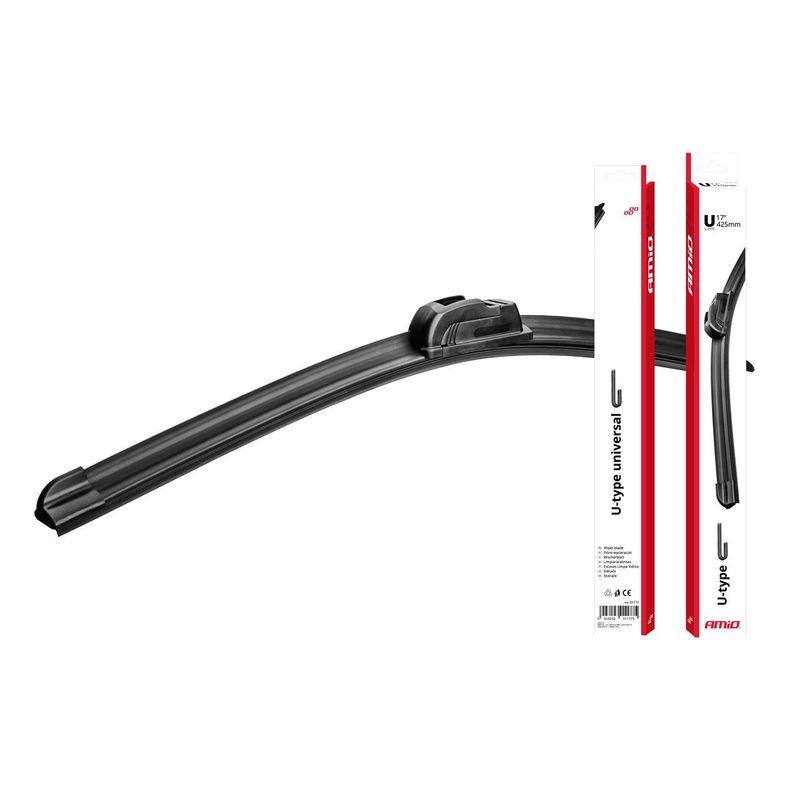 Auto si Moto - Intretinere auto - Stergatoare - Stergator parbriz universal FLAT U-Type 14 "(350mm) - Infinity.ro