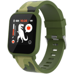 Laptop, Telefoane si Tablete - Wearables si gadgeturi - Wearables - Smartwatch-uri - Smartwatch copii CANYON My Dino KW-33, 1.3" IPS full touch screen, IP68 waterproof, verde - Infinity.ro