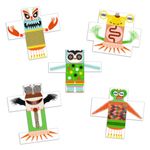 Jucarii, Copii si Bebe - Jucarii si jocuri - Jucarii & jocuri educative - Seturi de artizanat - Kinoptik Rigolomonsters, Djeco - Infinity.ro