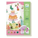 Jucarii, Copii si Bebe - Jucarii si jocuri - Jucarii & jocuri educative - Seturi de artizanat - Joc creativ cu stampile Fete flori, Djeco - Infinity.ro
