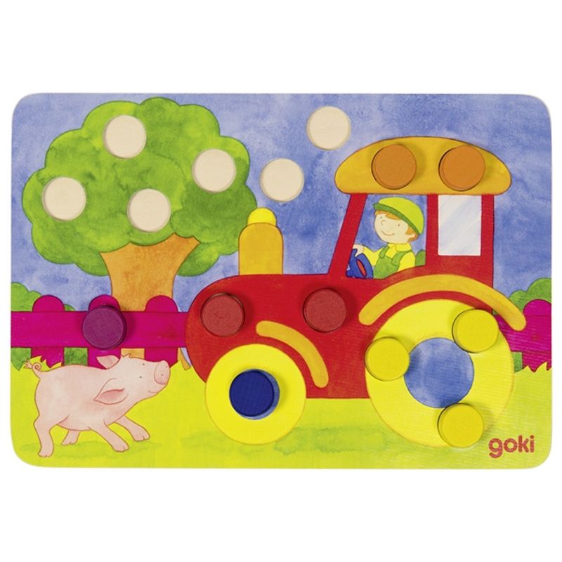 Jucarii, Copii si Bebe - Jucarii si jocuri - Jucarii & jocuri educative - Jocuri si jucarii educative - Joc de atentie si invatare culori cu zaruri - Infinity.ro