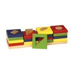 Jucarii, Copii si Bebe - Jucarii si jocuri - Jucarii bebelusi - Jucarii de sortat - Patru turnuri - Sortator Geometrii 2 - Infinity.ro
