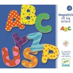 Jucarii, Copii si Bebe - Jucarii si jocuri - Jucarii & jocuri educative - Jucarii interactive - 38 Litere magnetice colorate pentru copii - Infinity.ro
