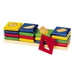 Jucarii, Copii si Bebe - Jucarii si jocuri - Jucarii bebelusi - Jucarii de sortat - Patru turnuri - Sortator Geometrii 2 - Infinity.ro