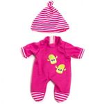 Jucarii, Copii si Bebe - Jucarii si jocuri - Papusi si accesorii - Papusi - Set pijama si caciulita pentru papusa fetita 21 cm - Infinity.ro