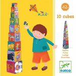 Jucarii, Copii si Bebe - Jucarii si jocuri - Seturi de constructie si cuburi - Seturi de constructie - Turn de construit - Set indemanare - 5 variante - Infinity.ro