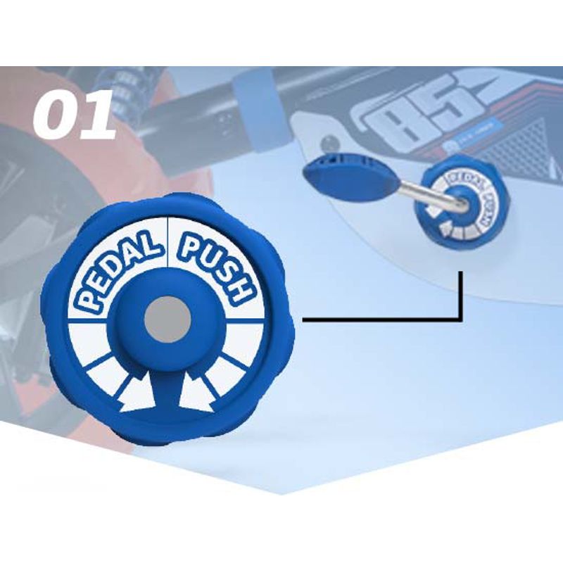 Jucarii, Copii si Bebe - Jucarii si jocuri - Jucarii de exterior - Masinute si vehicule pentru copii - Kart BERG Buzzy Bloom 2 in 1 - Infinity.ro