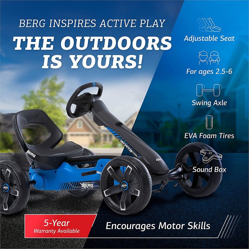 Jucarii, Copii si Bebe - Jucarii si jocuri - Jucarii de exterior - Masinute si vehicule pentru copii - Kart Berg Reppy Roadster - Infinity.ro