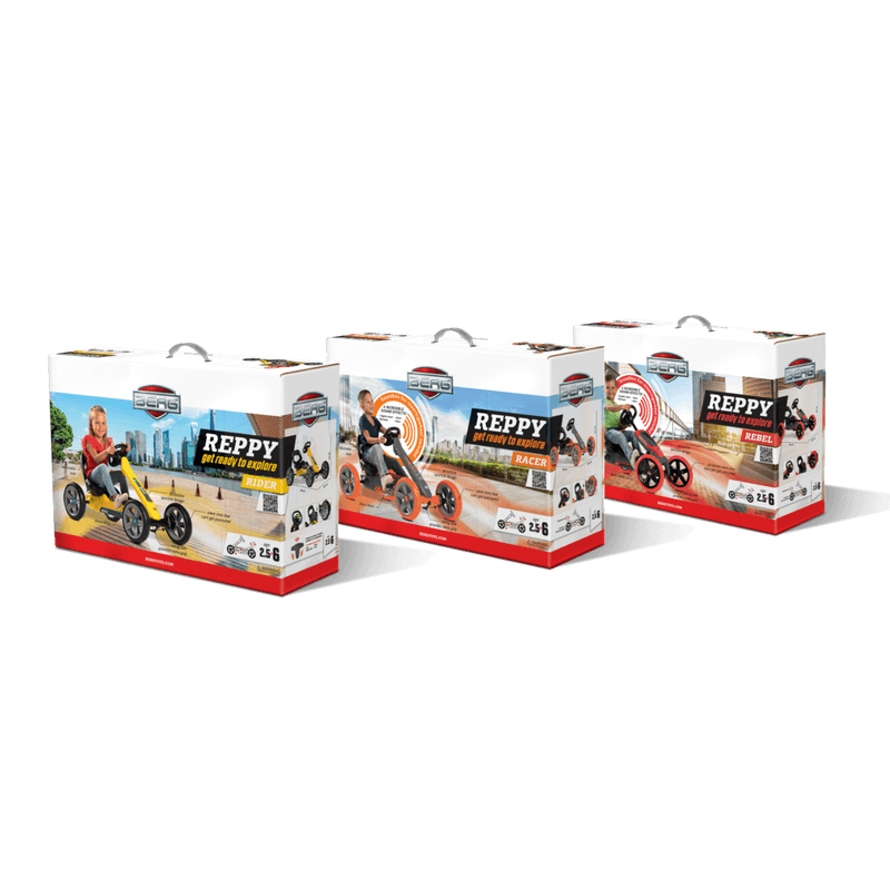 Jucarii, Copii si Bebe - Jucarii si jocuri - Jucarii de exterior - Masinute si vehicule pentru copii - Kart BERG Reppy Rebel - Infinity.ro