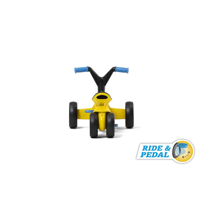 Jucarii, Copii si Bebe - Jucarii si jocuri - Jucarii de exterior - Masinute si vehicule pentru copii - Kart BERG GO 2 SparX Galben - Infinity.ro