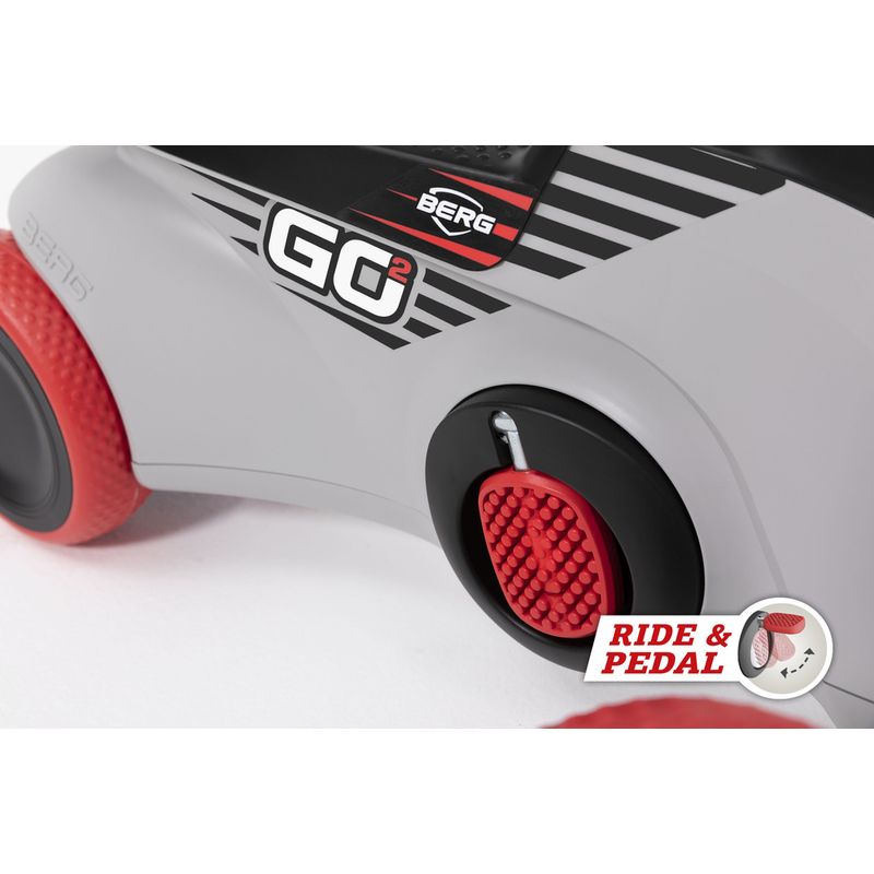 Jucarii, Copii si Bebe - Jucarii si jocuri - Jucarii de exterior - Masinute si vehicule pentru copii - Kart BERG GO 2 SparX Rosu - Infinity.ro