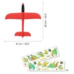 Jucarii, Copii si Bebe - Jucarii si jocuri - Vehicule si jucarii cu telecomanda - Elicoptere, avioane si nave de jucarie - Planor - Avion de pompieri Djeco - Infinity.ro