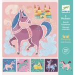 Jucarii, Copii si Bebe - Jucarii si jocuri - Jucarii & jocuri educative - Seturi pictura si desen - Sabloane Cai Djeco - Infinity.ro