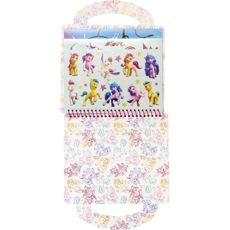 Jucarii, Copii si Bebe - Jucarii si jocuri - Jucarii & jocuri educative - Jucarii interactive - Carte cu activitati creative cu My little pony - Infinity.ro
