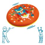 Jucarii, Copii si Bebe - Jucarii si jocuri - Jucarii de exterior - Zmeie si jucarii zburatoare - Disc frisbee Djeco, Erou in zbor - Infinity.ro